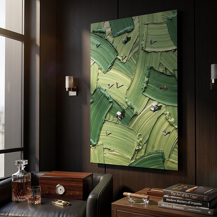 Dotcomcanvas Decopanel (Golf in Action, B x H: 58 x 90 cm) | BAUHAUS