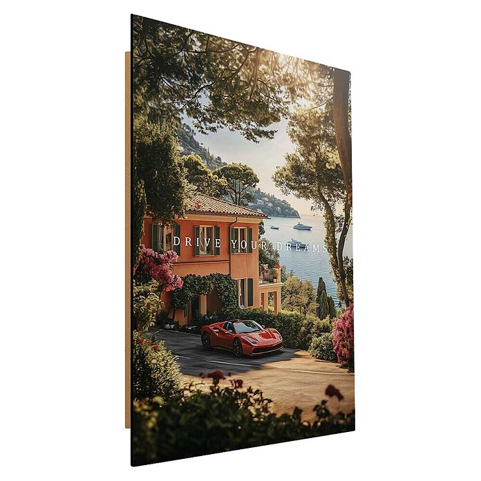Dotcomcanvas Decopanel (Drive your dreams, B x H: 58 x 90 cm) | BAUHAUS