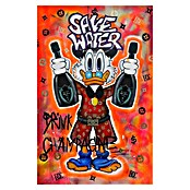 Dotcomcanvas Decopanel (Save water drink chamgagne, B x H: 90 x 58 cm) | BAUHAUS