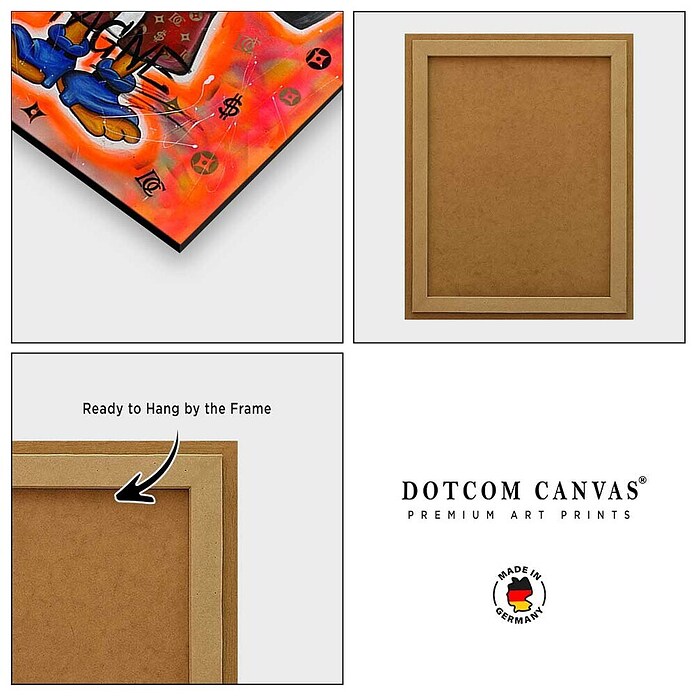 Dotcomcanvas Decopanel (Save water drink chamgagne, B x H: 90 x 58 cm) | BAUHAUS