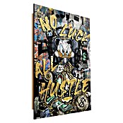 Dotcomcanvas Decopanel (All hustle Duck, B x H: 90 x 58 cm) | BAUHAUS