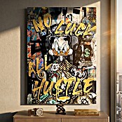 Dotcomcanvas Decopanel (All hustle Duck, B x H: 90 x 58 cm) | BAUHAUS