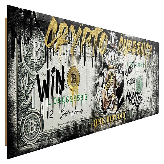 Dotcomcanvas Decopanel (Crypto Duck, B x H: 156 x 52 cm) | BAUHAUS