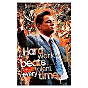 Dotcomcanvas Decopanel (Hard work beats talent, B x H: 90 x 58 cm) | BAUHAUS