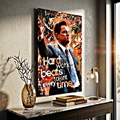 Dotcomcanvas Decopanel (Hard work beats talent, B x H: 90 x 58 cm) | BAUHAUS