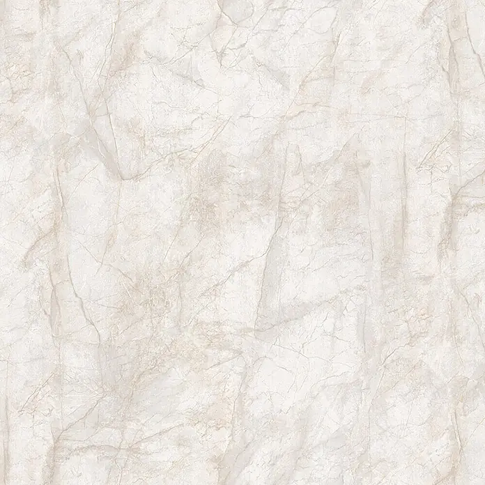 Wetwall Wandpaneel Elite - 120 x 242 cm, Himalayan Marble, Nut & Feder System - Helle Marmorstruktur mit zarten beigen und grauen Äderungen, geeignet für elegante Oberflächen.