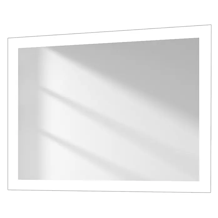 Emke Lichtspiegel Dimlite LM03 - 45 x 60 cm - Rechteckiger Spiegel mit integrierter LED-Hintergrundbeleuchtung.