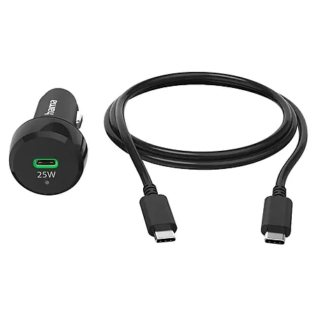 Hama  USB-Kabel 00201614 mit Ladekabel USB-C PD 25 W