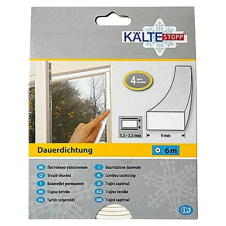 KÄLTESTOPP  Dauerdichtung