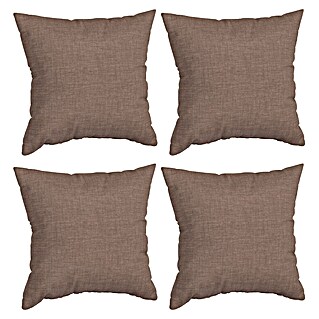 beo Outdoor-Kissen MM16 Earth (Braun, L x B x H: 37 x 37 x 12 cm, 4 Stk.)