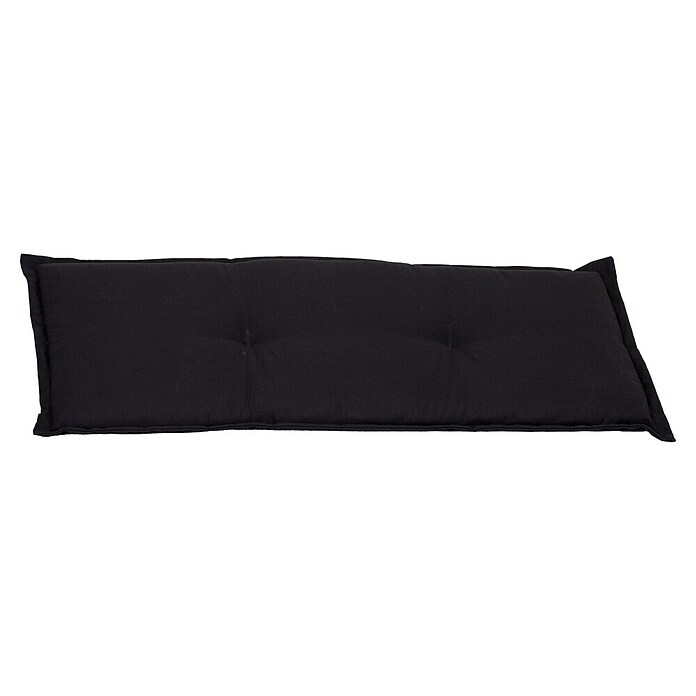 beo Sitzkissen Ascot (L x B x H: 120 x 45 x 7 cm, Schwarz, 60% Cotton, 40% PES) | BAUHAUS