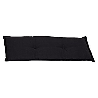 beo Sitzkissen Ascot (L x B x H: 120 x 45 x 7 cm, Schwarz, 60% Cotton, 40% PES)