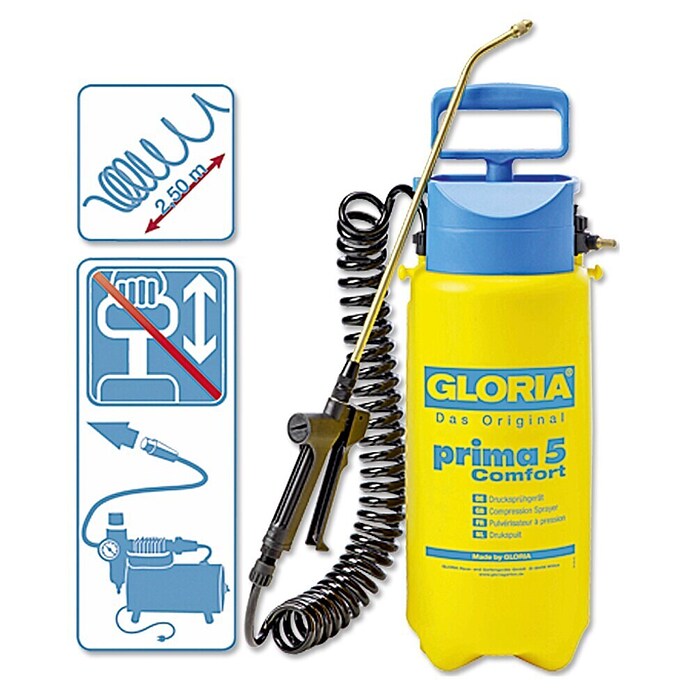 Gloria Druksproeier Prima 5 Comfort (5 l)