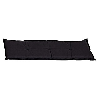 beo Sitzkissen Ascot (L x B x H: 145 x 45 x 7 cm, Schwarz, 60% Cotton, 40% PES)
