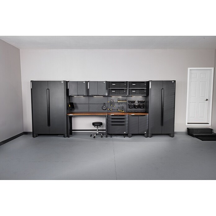 ToughBuilt Armario colgante (L x An x Al: 47 x 71 x 51 cm, Negro, Número de puertas: 2 ud.) | BAUHAUS