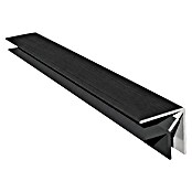 HB Composite Hoekprofiel 2-delig (l x b x h: 6.000 x 50 x 50 mm, Pvc, Kitami Oak) | BAUHAUS