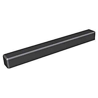 HB Composite Hoekstuk boeideel (l x b x h: 310 x 40 x 40 mm, Pvc, Antraciet)