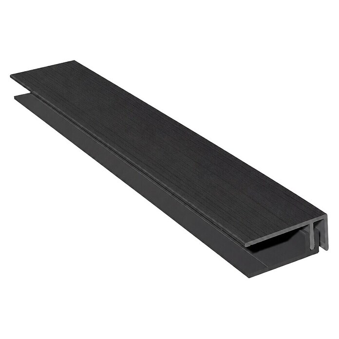 HB Composite U-profiel 2-delig (l x b x h: 6.000 x 50 x 17 mm, Pvc, Kitami Oak) | BAUHAUS