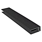 HB Composite U-profiel 2-delig (l x b x h: 6.000 x 50 x 17 mm, Pvc, Kitami Oak) | BAUHAUS