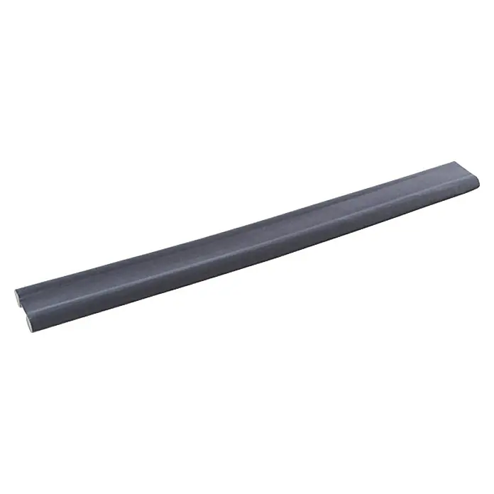 KÄLTESTOPP Türbodendichtung Duo-Quick - Anthrazit, 95 cm - Lange, graue Türleiste zur Abdichtung von Türen und Fenstern, um Zugluft zu verhindern und Energie zu sparen.