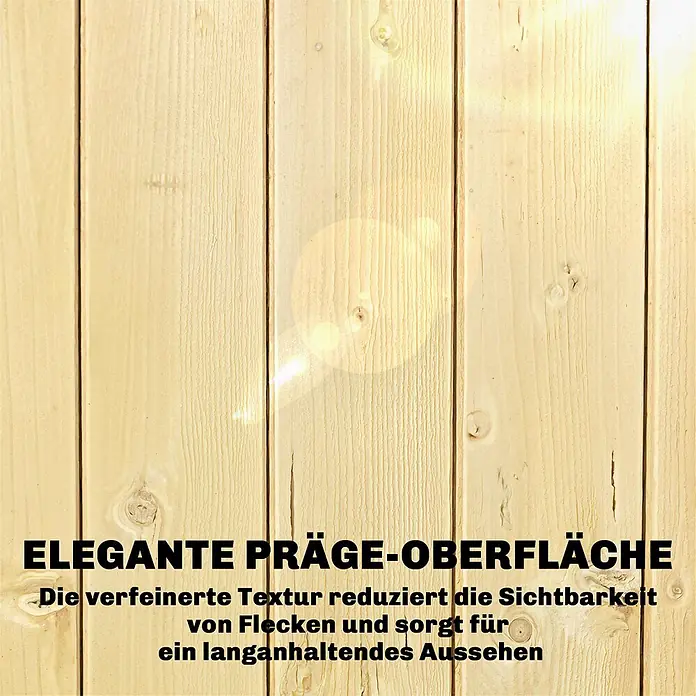 Outsunny Geräteschrank - Außenbreite inkl. Dachüberstand: 85 cm, Außentiefe inkl. Dachüberstand: 58 cm, Holz, Naturholz - Helle Holzbretter mit Prägeoberfläche. Ihre Textur reduziert Flecken und sorgt für ein langanhaltendes Aussehen.