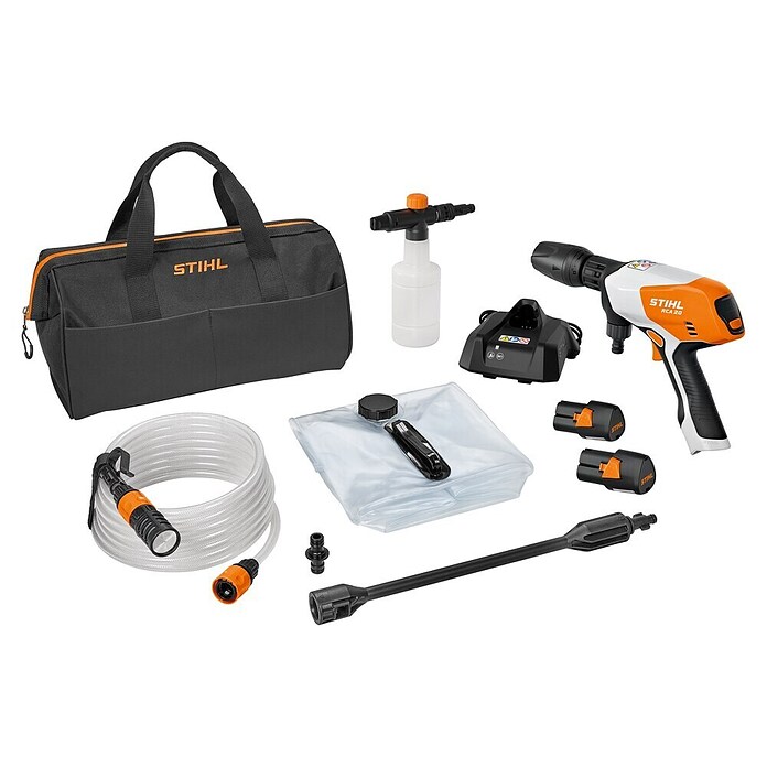 Stihl Akku-Druckreiniger Set RCA 20 (10,8 V, 2 Akkus, 2,1 Ah, 140 l/h) | BAUHAUS
