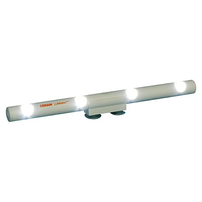 Ledvance Barra luminosa LED Lumistixx - Blanco diurno, Funciona con pilas, 1 ud. - La luz LED OSRAM LUMistick es una solución de iluminación práctica con ventosas para una fácil fijación. Ideal para armarios o estantes.