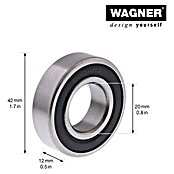 Wagner System Kugellager (Durchmesser: 42 mm, Breite: 12 mm, Durchmesser Achsloch: 20 mm) | BAUHAUS