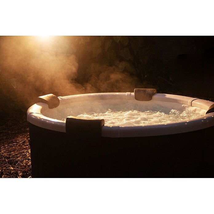 MSpa Mobil-Whirlpool Denver Frame (Ø x H: 182 x 70 cm, Grau, 970 l) | BAUHAUS