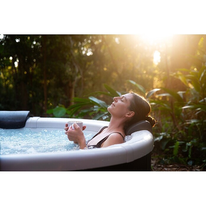 MSpa Mobil-Whirlpool Denver Frame (Ø x H: 182 x 70 cm, Grau, 970 l) | BAUHAUS