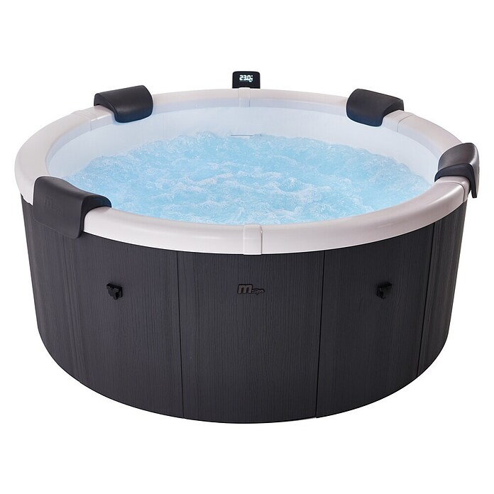 MSpa Mobil-Whirlpool Denver Frame (Ø x H: 182 x 70 cm, Grau, 970 l) | BAUHAUS
