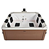 MSpa Mobil-Whirlpool Amber Aero Plus Frame (L x B x H: 180 x 180 x 65 cm, Braun, 1 150 l) | BAUHAUS