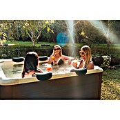 MSpa Mobil-Whirlpool Amber Aero Plus Frame (L x B x H: 180 x 180 x 65 cm, Braun, 1 150 l) | BAUHAUS