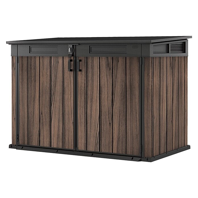 Keter Opbergbox Rosewood (l x b x h: 109,3 x 190,5 x 132 cm, Bruin) | BAUHAUS