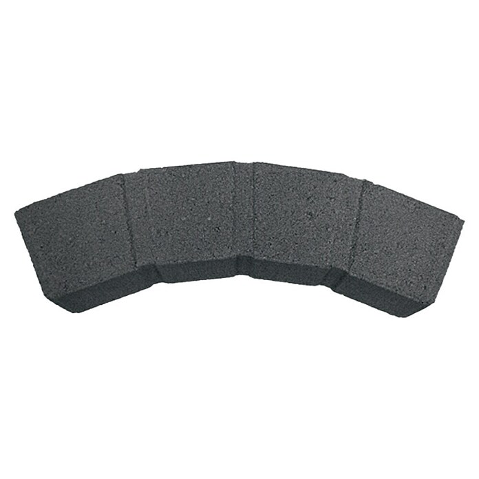 Christoph Robnik Multi- Bord  (50 x 11,5 x 8 cm, Antracitne barve, Upognjene oblike) | 5691 - Rasenkanten/Tiefborde/Mähsteine | FAEA - Gartenbaustoffe | FAE - Gartenbaustoffe | FA - Baustoffe | F - Baustoffe | BAUHAUS
