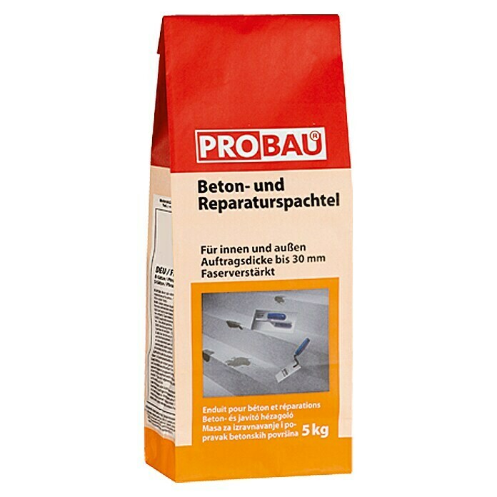 Probau Beton- & Reparaturspachtel5 kg, Chromatarm Front View