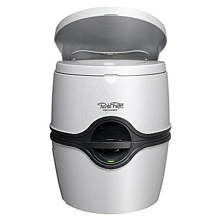 Thetford Campingtoilette Porta Potti Excellence 565E (L x B x H: 45 x 38,8 x 44,8 cm, Tragbar, Elektrische Wasserspülung)