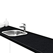 Resopal Premium Encimera de cocina a medida (Black, Longitud máxima de la encimera: 365 cm, Espesor: 3,8 cm, Ancho: 60 cm)