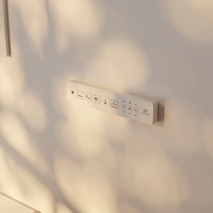 Ideal Standard Douche-wc, wandmodel i.life E (Zonder spoelrand, Spoelvorm: Diep, Uitlaat toilet: Horizontaal, Wit) | BAUHAUS