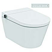 Ideal Standard Douche-wc, wandmodel i.life E (Zonder spoelrand, Spoelvorm: Diep, Uitlaat toilet: Horizontaal, Wit) | BAUHAUS
