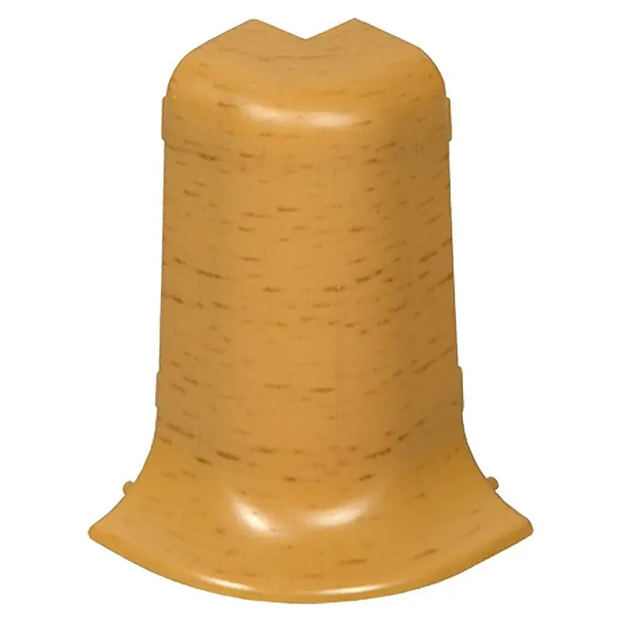 Profiles and more Außenecke KU050 - Buche, 2 Stk. - Hier ist ein gelbes, gewinkeltes Eckstück, das eine saubere und sichere Abdeckung für Ecken bietet. Ideal für den Innenbereich.