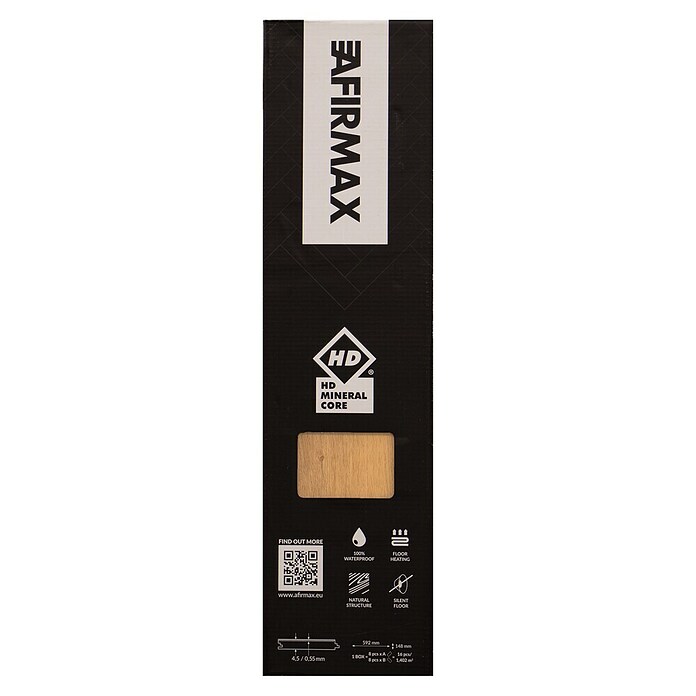 Vinylvloer visgraat Garda Oak (148 x 592 x 4,5 mm, Garda Oak, Visgraat) | BAUHAUS