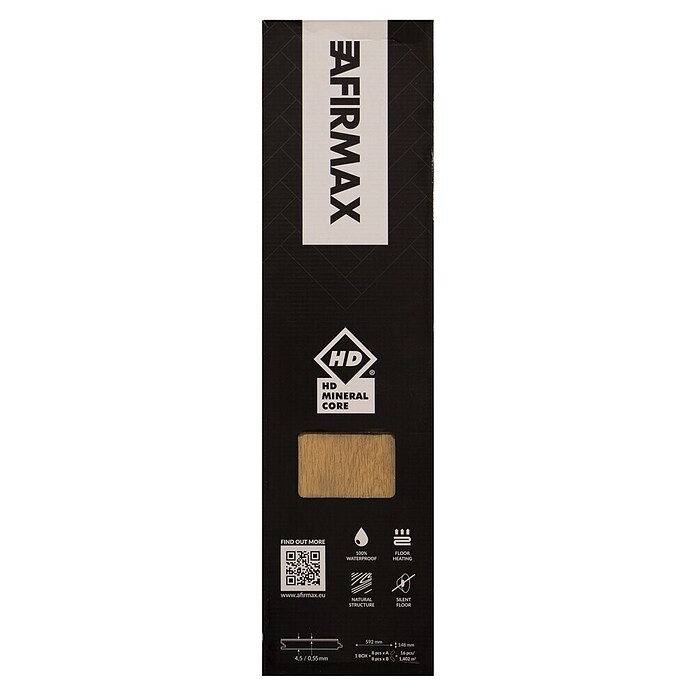 Vinylvloer visgraat Frisco Oak (148 x 592 x 4,5 mm, Frisco Oak, Visgraat) | BAUHAUS