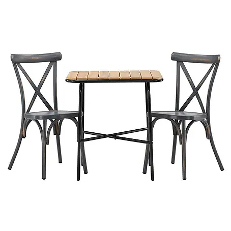 Ebuy24  Gartentisch-Set Holmbeck