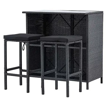 Ebuy24  Gartentisch-Set Knock