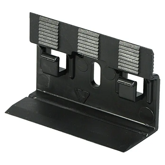 Profiles and more Leistenclip Clip-Fit CH23 - 10 Stk. - Schwarzer Kunststoff-Befestigungsclip, geeignet für verschiedene Anwendungen. Robuste Bauweise für sicheren Halt.