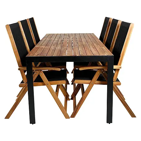 Ebuy24  Gartentisch-Set Bois
