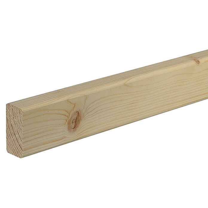 Četvrtasti profil  (240 cm x 58 mm x 27 mm, Smreka) | BAUHAUS