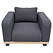 Sunfun Conjunto de muebles Cintia (6 pzs., Aluminio/Poliéster, Antracita) | BAUHAUS
