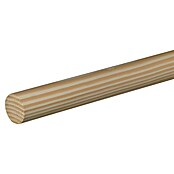 Listón redondo (Diámetro: 4 cm, Largo: 2,4 m, Pino)